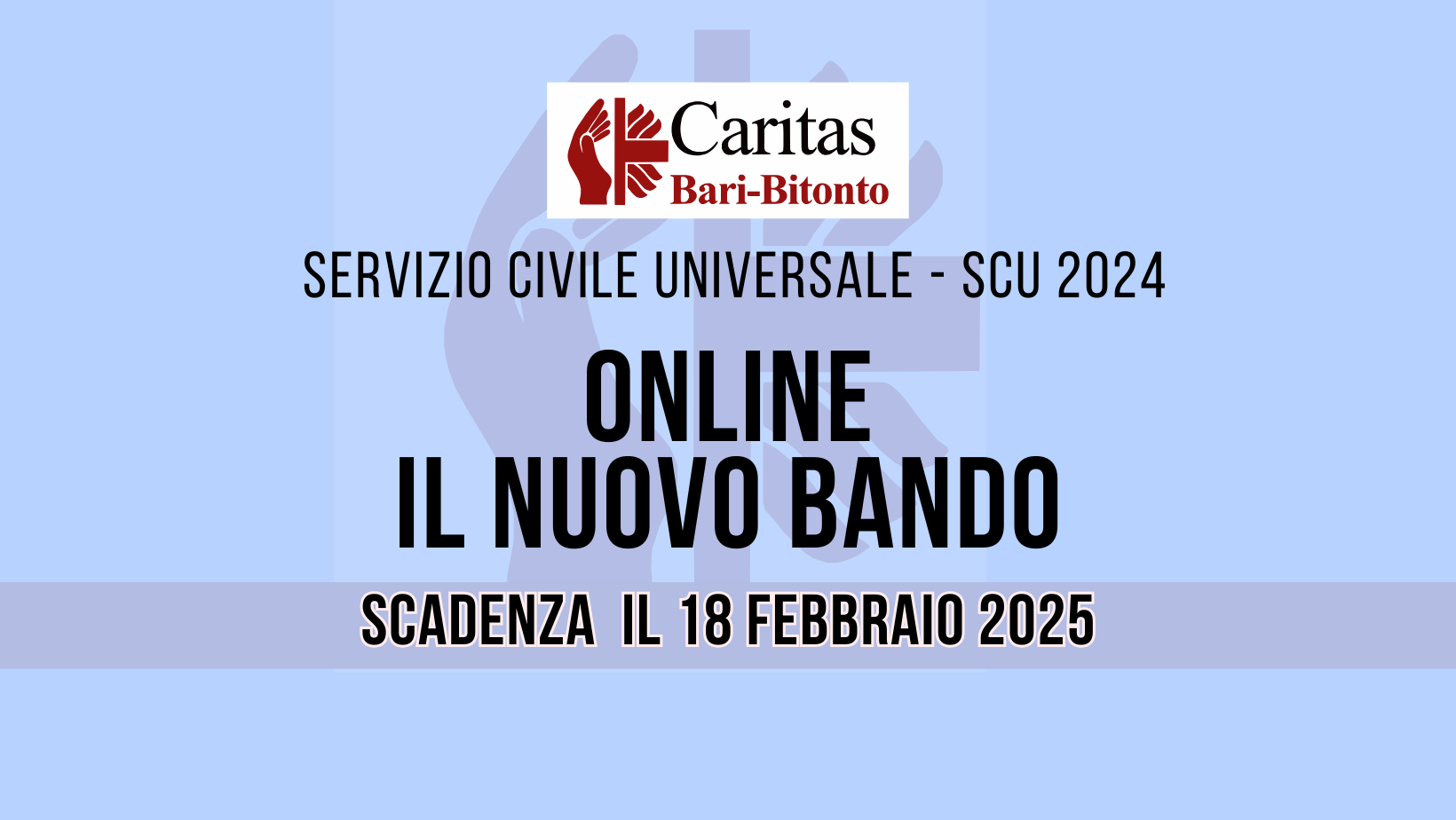 SCU 2024 - Servizio Civile Caritas Diocesana Bari Bitonto